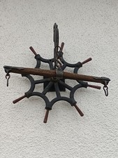 Schiffsteuerrad geschmiedet
