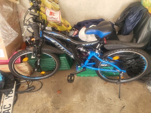 Fahrrad blau zoll - blau,