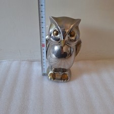 Messing Figur/ Eule Metall