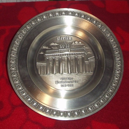 Zinnteller berlin 200 jahre - berlin,