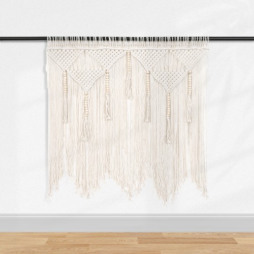 Makramee wand behang handweb - wand,