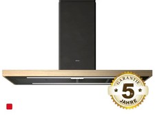 Inselhaube Dunstabzug Elica Bio Island PRF0200563 Natureiche 120 cm Schwarz