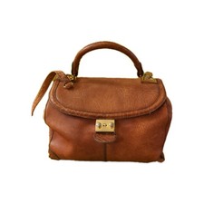 Goldpfeil Handtasche aus Leder