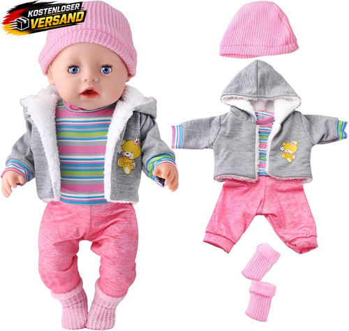 Puppenbekleidung set mit - puppenbekleidung, cm