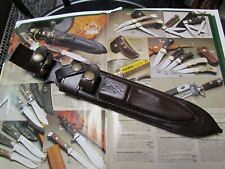 PUMA Messerscheide für Puma Waidbesteck Messer. Rarität mit Druckknöpfe PUMA.