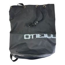 O'Neill Heavy Duty Utility Bag Plane schwarz grau groß Kordelzugbeutel gebraucht