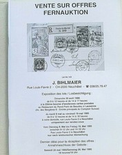 Schweiz Auktionskatalog