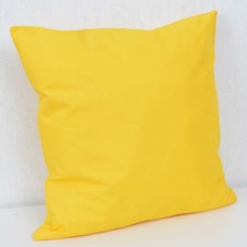 Kissenhülle Kissenbezug 100% Baumwolle 40 Farben 30x30 40x40 50x50 45x45