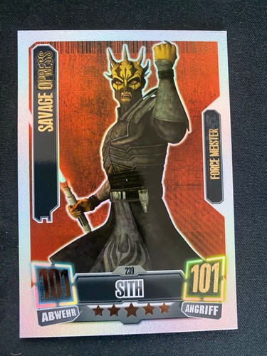 Star wars force attax - star, 2