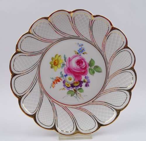 Meissen porzellan prunkteller - meissen,