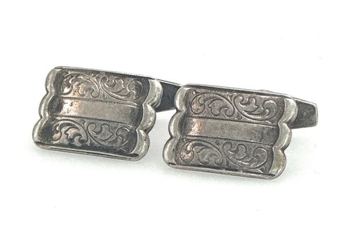 Manschettenknöpfe silber 835 - manschettenknöpfe,