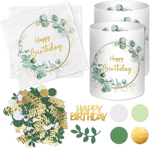 Stück servietten happy - 20,