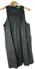 Wunderschönes Leinen Sommerkleid United Colors of Benetton Gr. S in schwarz 