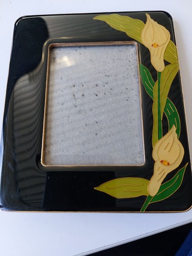 Schwarzer vintage bilderrahmen - schwarzer,