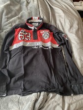 Camp David Polo-Shirt Langarm Größe M