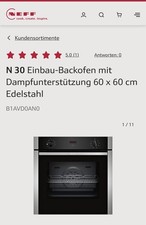 Neff Backofen mit