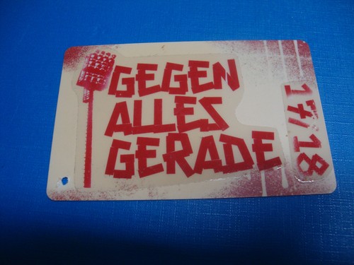 2017 ticket dauerkarte st - ticket, fc