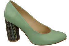 Damenschuhe Pumps Naturleder