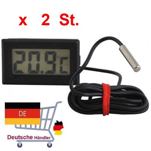 Mini digital thermometer - 2x,