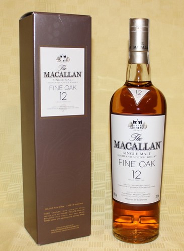 Macallan years old fine - 12,