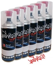6 Sprühdosen 2K-Acryl-Spray BMW (257) Toprot, je 400ml