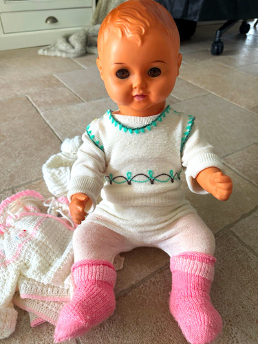 Babypuppe ddr puppe mit - babypuppe,