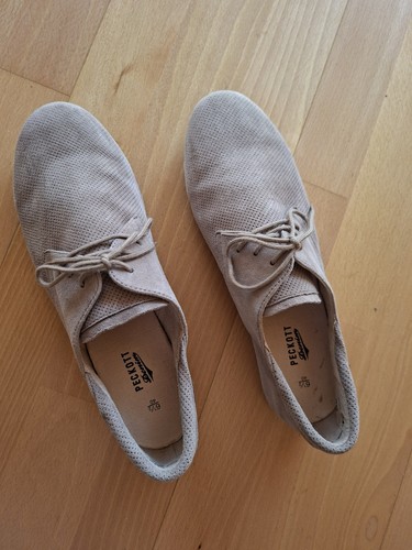 Schnürschuhe beigefarben - ,beigefarben",