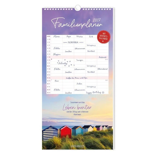 Familienplaner 2027 classic - familienplaner,