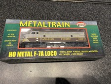 H0 Model Power Metal Train