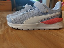 Sportschuhe, Mädchen, Puma, Lila, 27, Klettverschluss, ungetragen