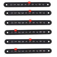 2X(6 StüCk FußBall Tisch