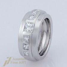Diamant-Ring mit 7