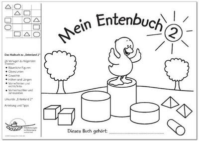 Mein entenbuch das malbuch - mein,