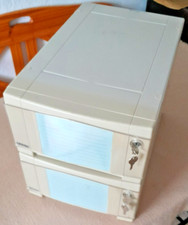 abschließbare CD DVD  Aufbewahrungsboxen Organizer