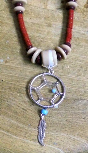 Halskette dreamcatcher - halskette,