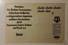 Werbeanzeige advertisement - werbeanzeige/advertisement, a4