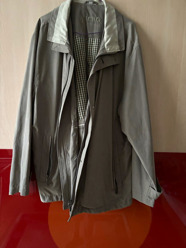 Micro herrenjacke grau beige - herrenjacke, grau/beige
