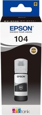 Epson Ecotank 104 Original Tintenflasche, Schwarz