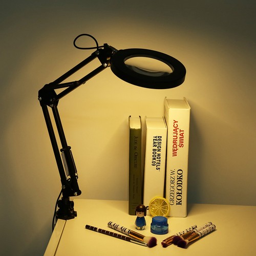 Fache led lupenlampe für - 5-fache,