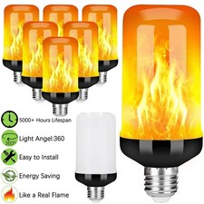 LED Flammen Glühbirne E27