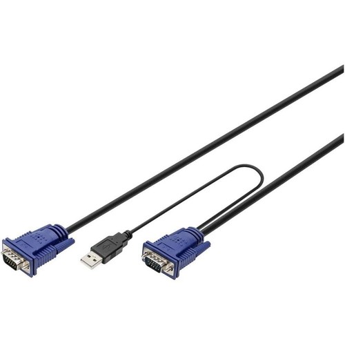 Digitus 19232 kvm kabel usb - kvm-kabel,