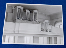 Foto HERRNHUT Orgel im Betsaal ~1958 LK Görlitz Sachsen Postkartengröße 
