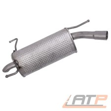 ENDSCHALLDÄMPFER SCHALLDÄMPFER FÜR OPEL CORSA C 1.2 1.4 BJ 00-12