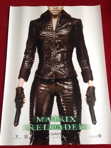 Matrix reloaded kinoplakat - matrix,