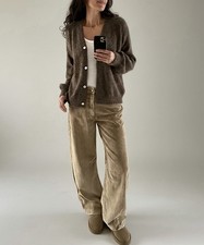 Cordhose Camel Braun M 38