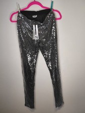 Noisy May Leggings Silber