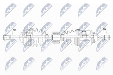Antriebswelle Vorderachse