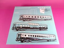 *MÄRKLIN H0 40850: "Tin Plate" TEE Rheingoldwagen-Set TOP&OVP