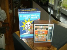 Mini Reklame Werbe Radio MERKUR als Geldspielautomat Gauselmann in OVP unbenutzt
