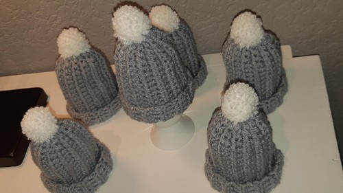 Set eierwärmer mütze - 6x,